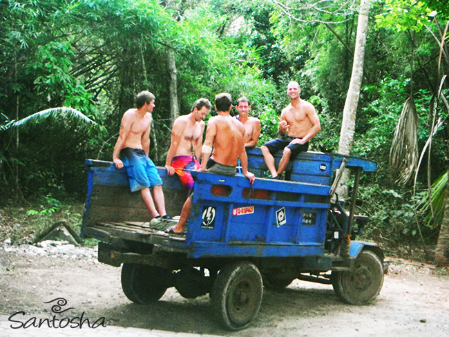 Surf, yoga, Santosha, retreat, escape, holiday, vacation, trip, package, relaxation, tropical, Indonesia, G'land, Java