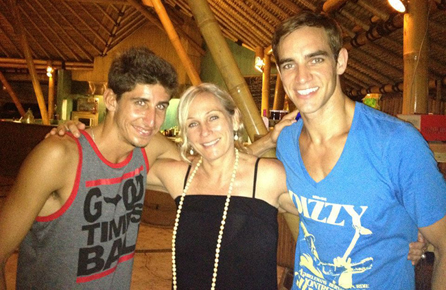 Santosha Sunny Richards, Surf Yoga retreat teacher training bali India